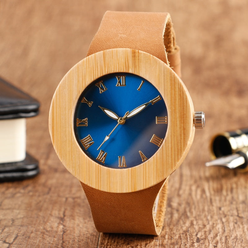 Beautifully Made Natural Wood Watch 